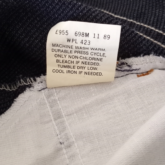 Vintage Levi's Orange Tab Polyester Pants Men's Size 38 - Picture 16 of 16